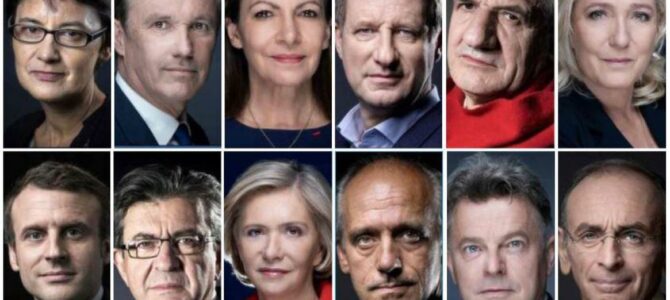 La liste des 12 candidats de l’élection présidentielle 2022 La liste des 12 candidats de l’élection présidentielle 2022