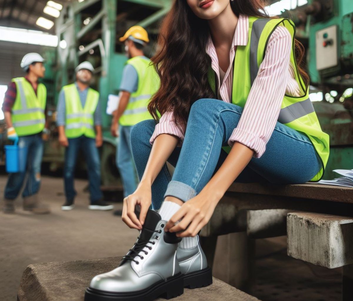 chaussures de sécurité femme