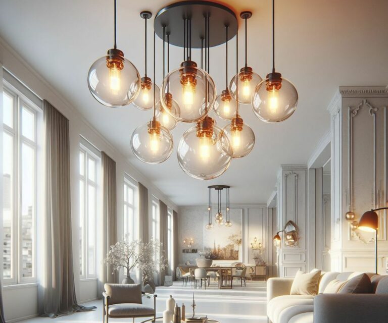 Luminaire suspension design moderne : fusion esthétique et innovation dans l&rsquo;éclairage contemporain