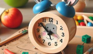 Réveil éducatif Lapin Montessori