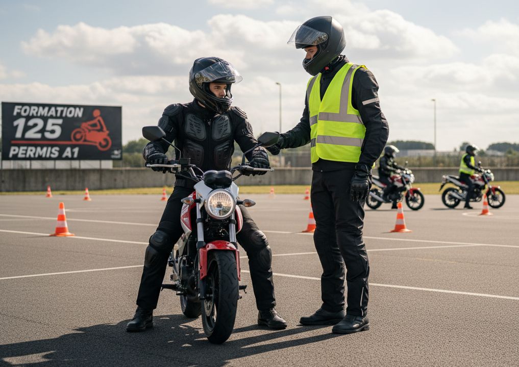 Prix formation 125 avec permis B
