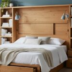 Fabriquer une tête de lit en bois avec rangement