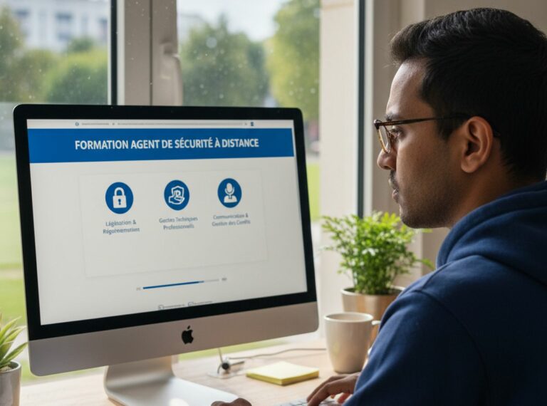 Formation agent de sécurité à distance : guide pour se lancer en ligne