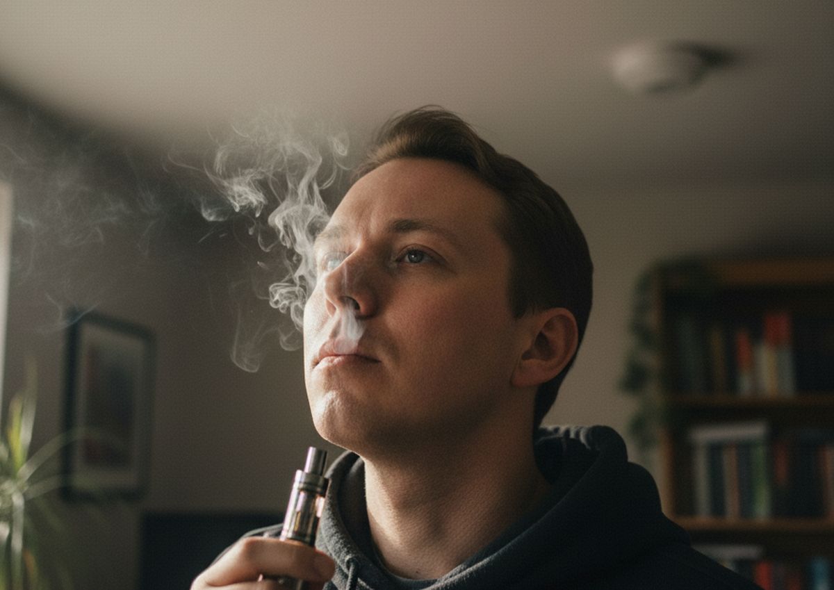 La cigarette électronique peut-elle déclencher un détecteur de fumée