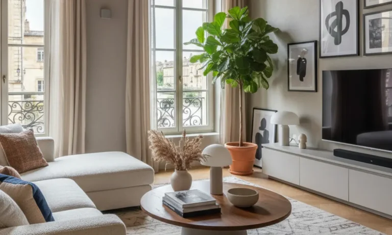Tendance déco maison 2026 : couleurs chaudes, matières naturelles et personnalité affirmée